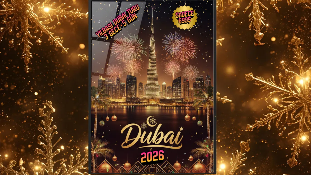 🎆 عرض رأس السنة الخاصة: حكاية دبي (3 ليالٍ / 5 أيام)