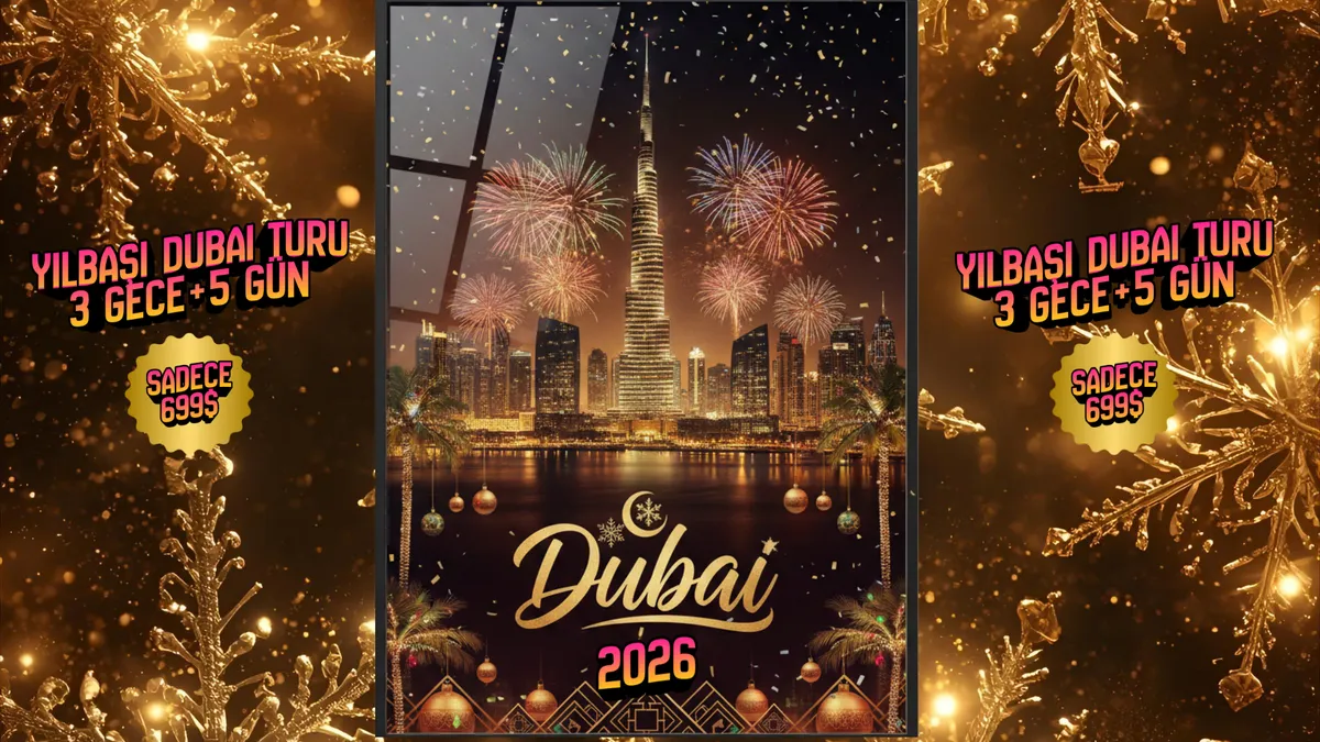 🎆 Yılbaşı Özel: Dubai (3 Gece 5 Gün)